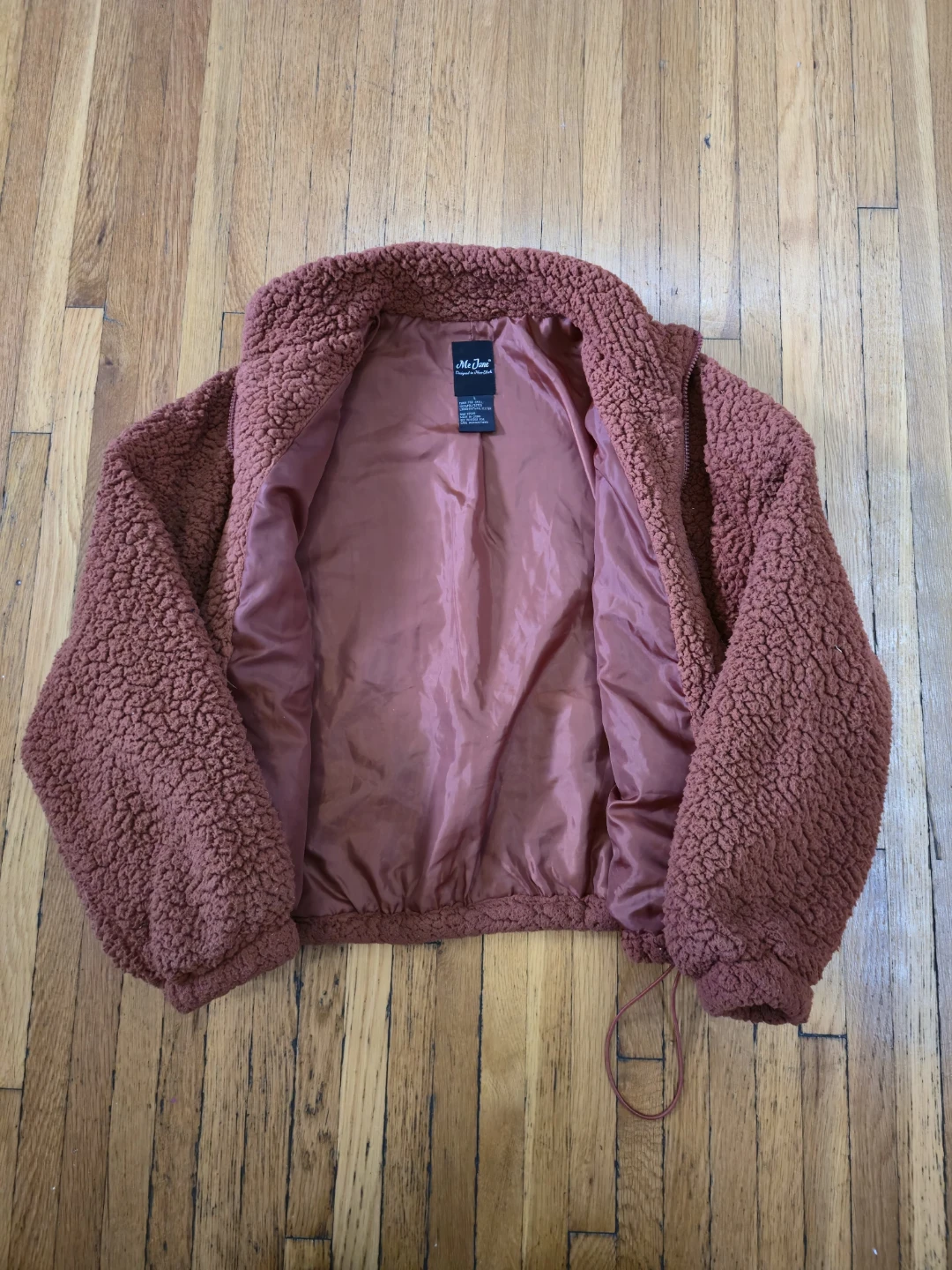 Me Jane Teddy Fleece Cropped Jacket - photo 2