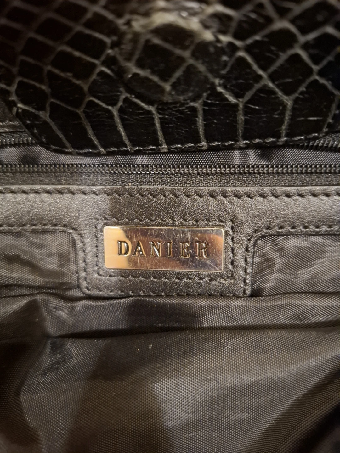 Danier Black Embossed Handbag - photo 2