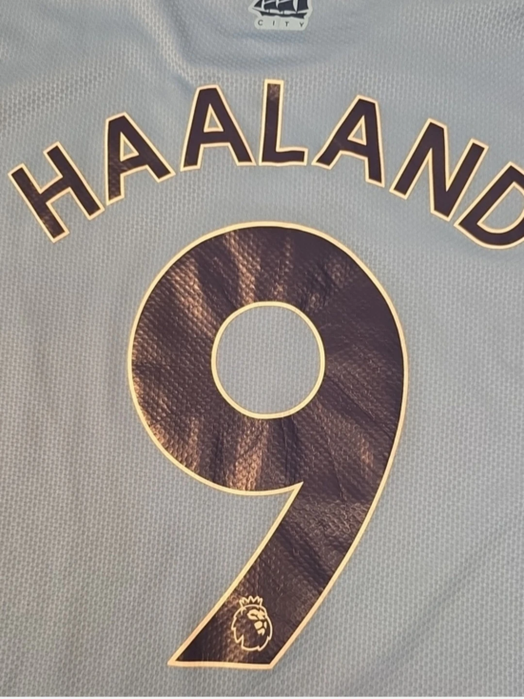 Haaland #9 Manchester City 2022-23 Treble Winning season Jersey - photo 3