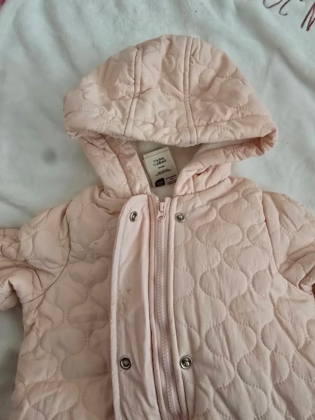 First Impressions Baby Quilted Bunting Suit - photo 3