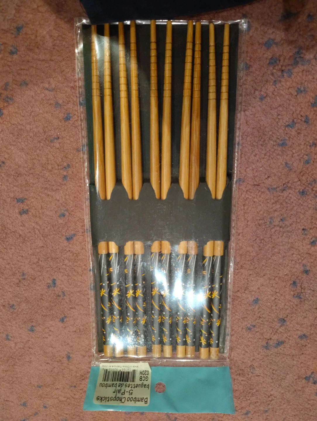 5 Pairs of Bamboo Chopsticks