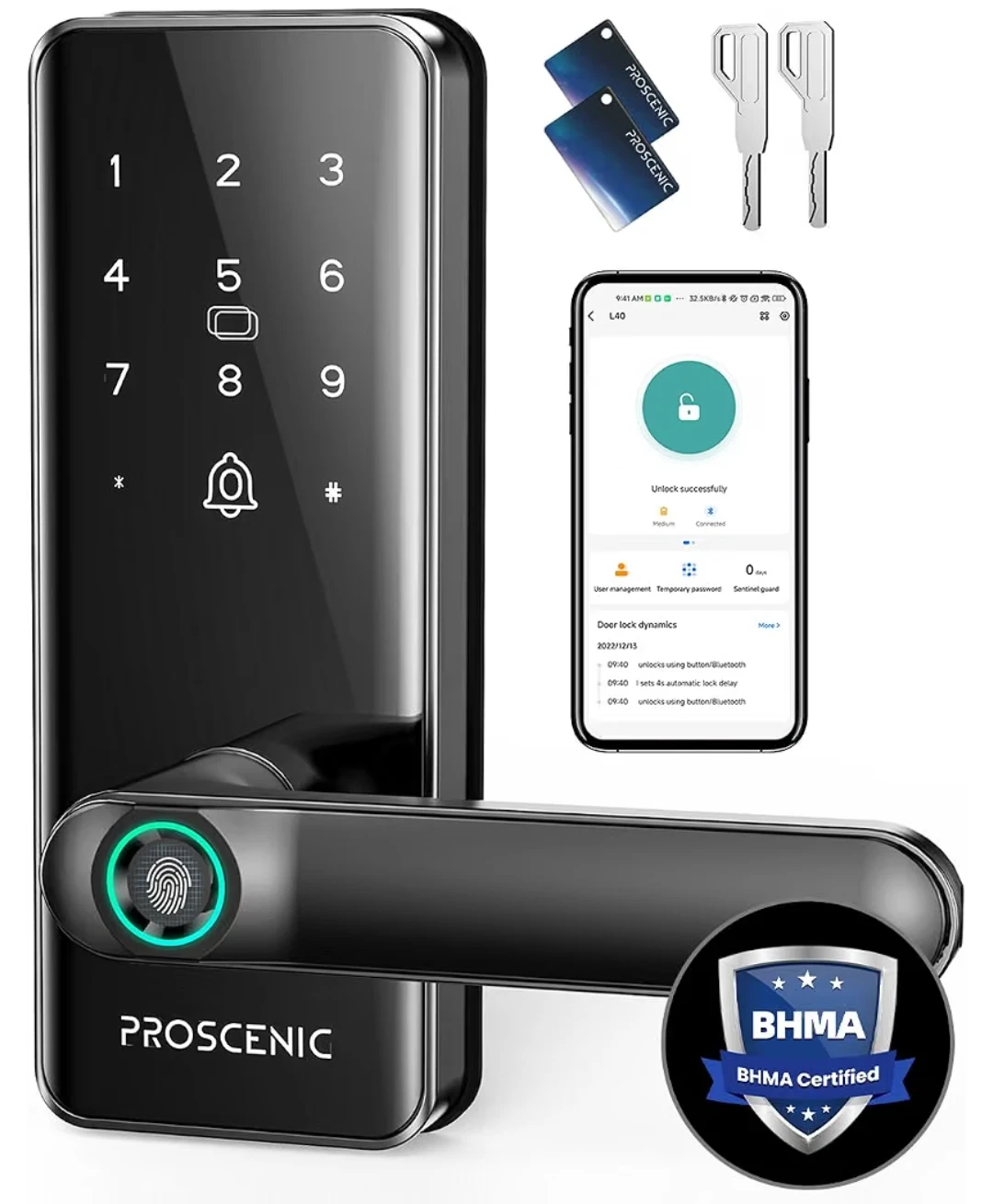 Brand New Proscenic L40 Smart Lock