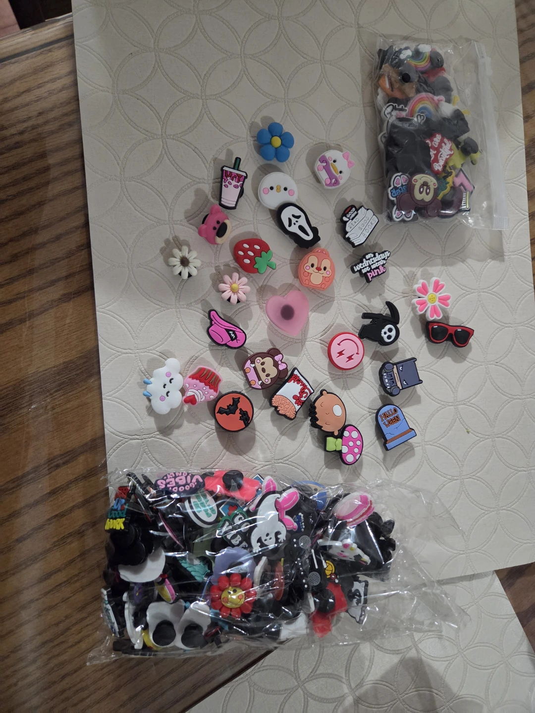 Large Collection of Assorted Shoe Charms