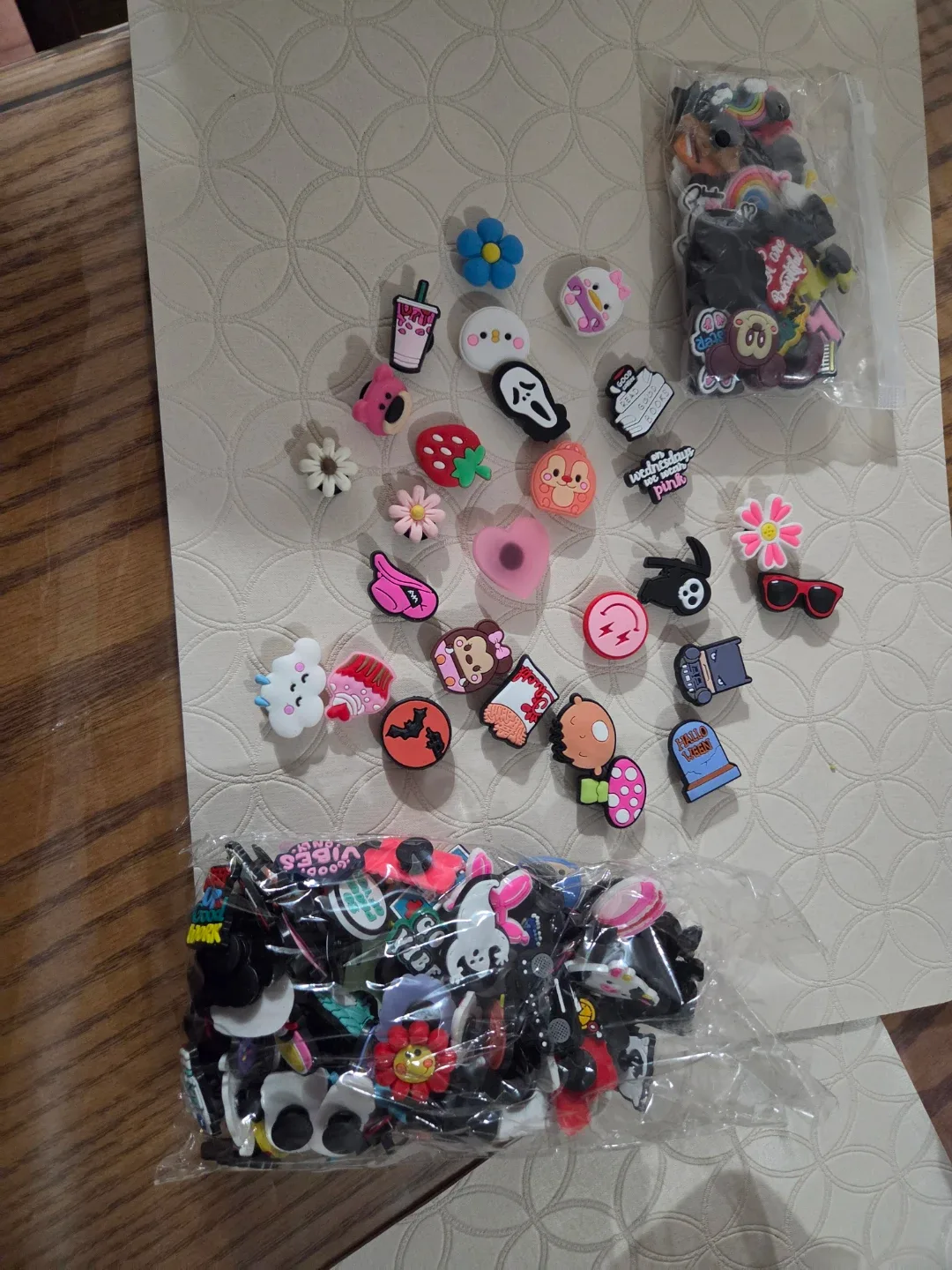 Large Collection of Assorted Shoe Charms
