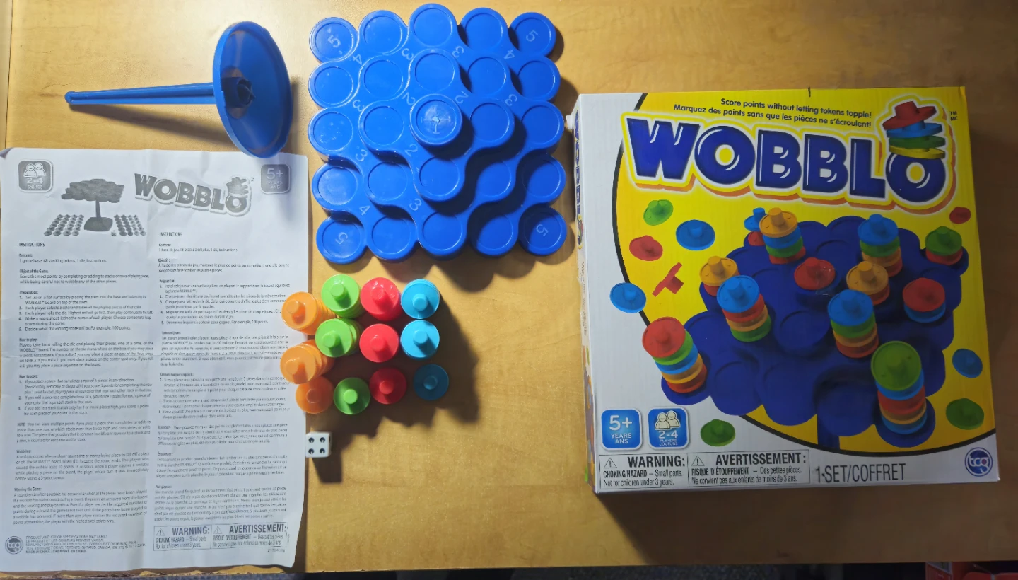 Wobblo Stacking Balance Game - photo 4