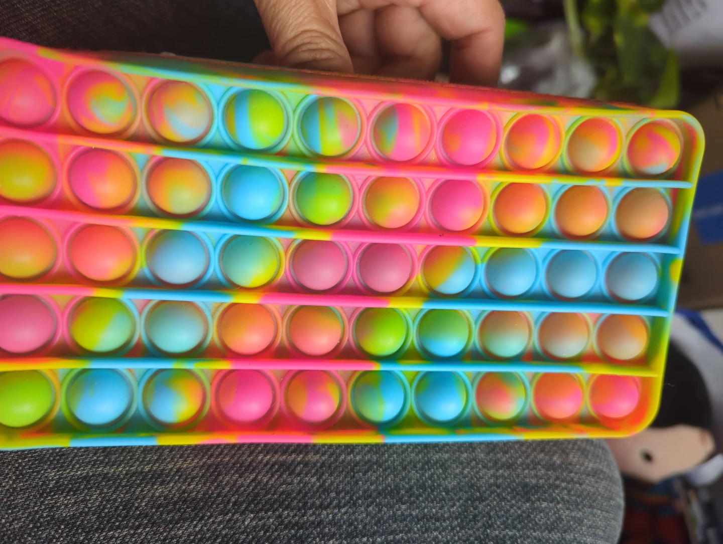 Silicone Push Pop Pencil Case - photo 2