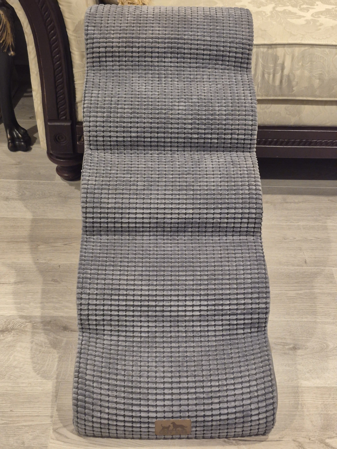 Grey 5 Step Pet Stairs - photo 2