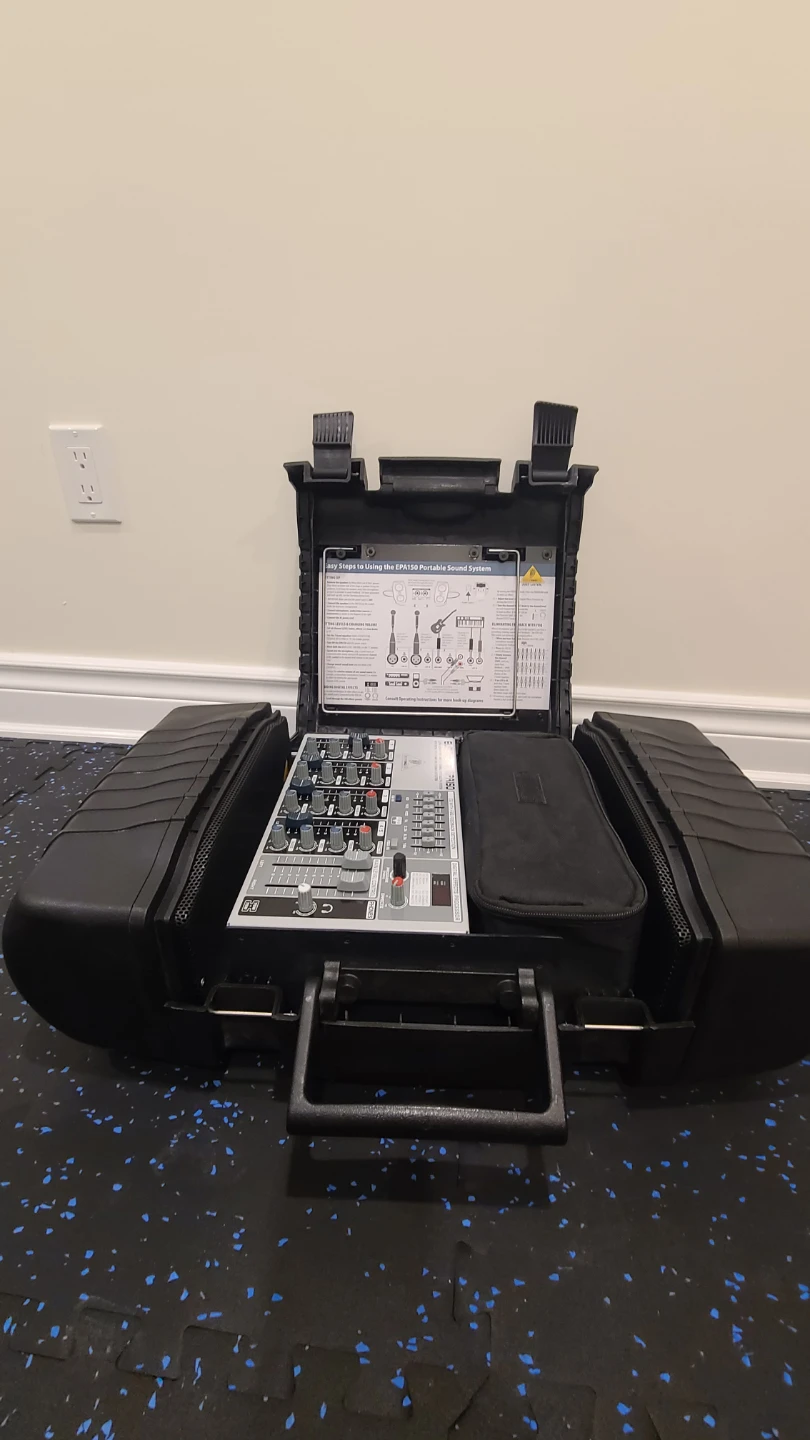 Behringer Europort EPA150 Portable PA System - photo 2