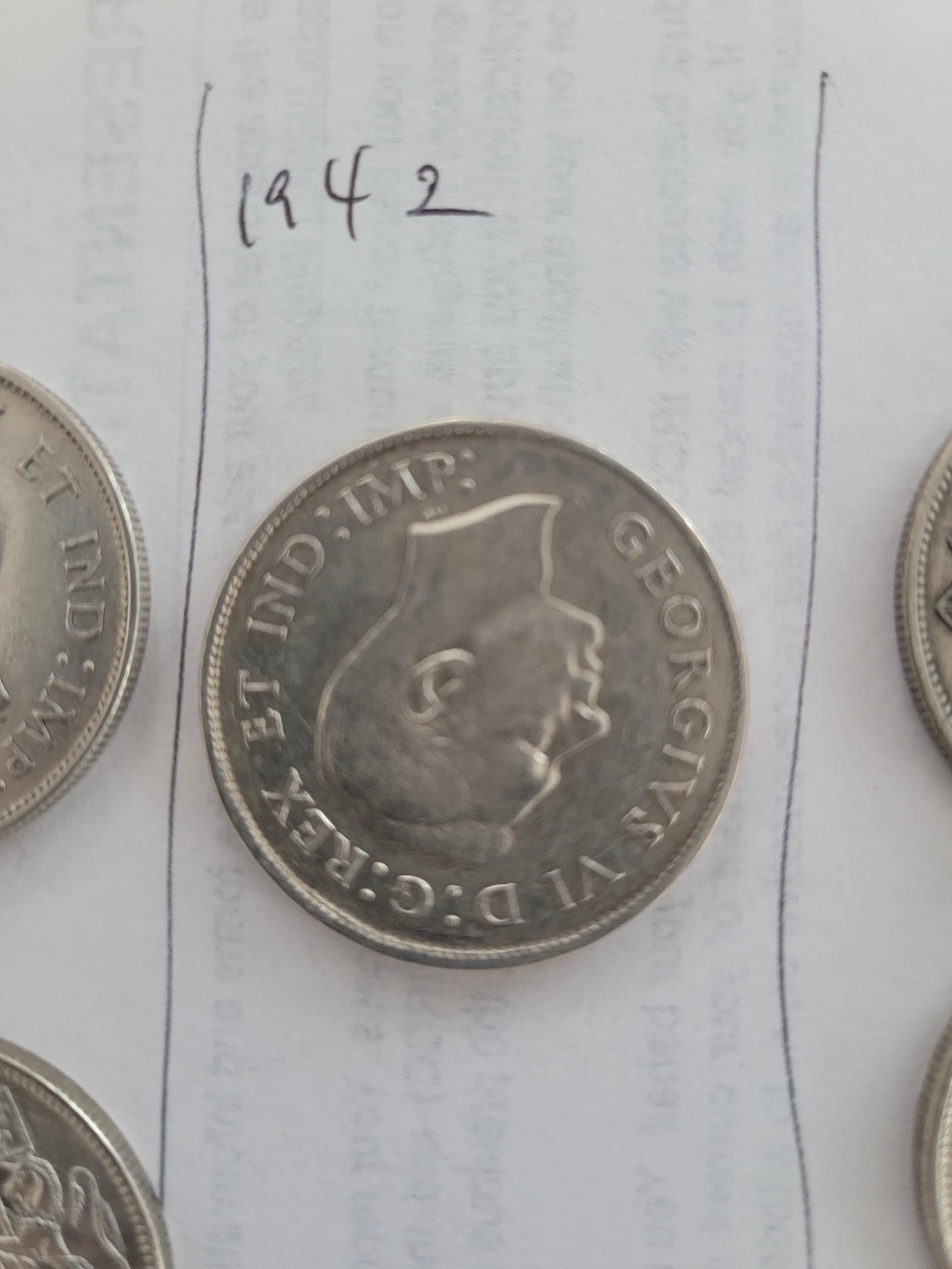 Canada 50 Cent Coin - 1942 - photo 2