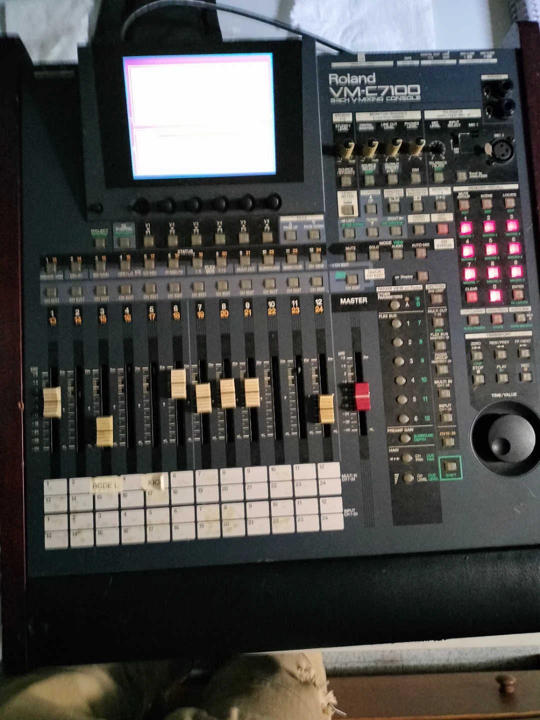Roland VM-C7100 94ch V-Mixing Console - photo 2