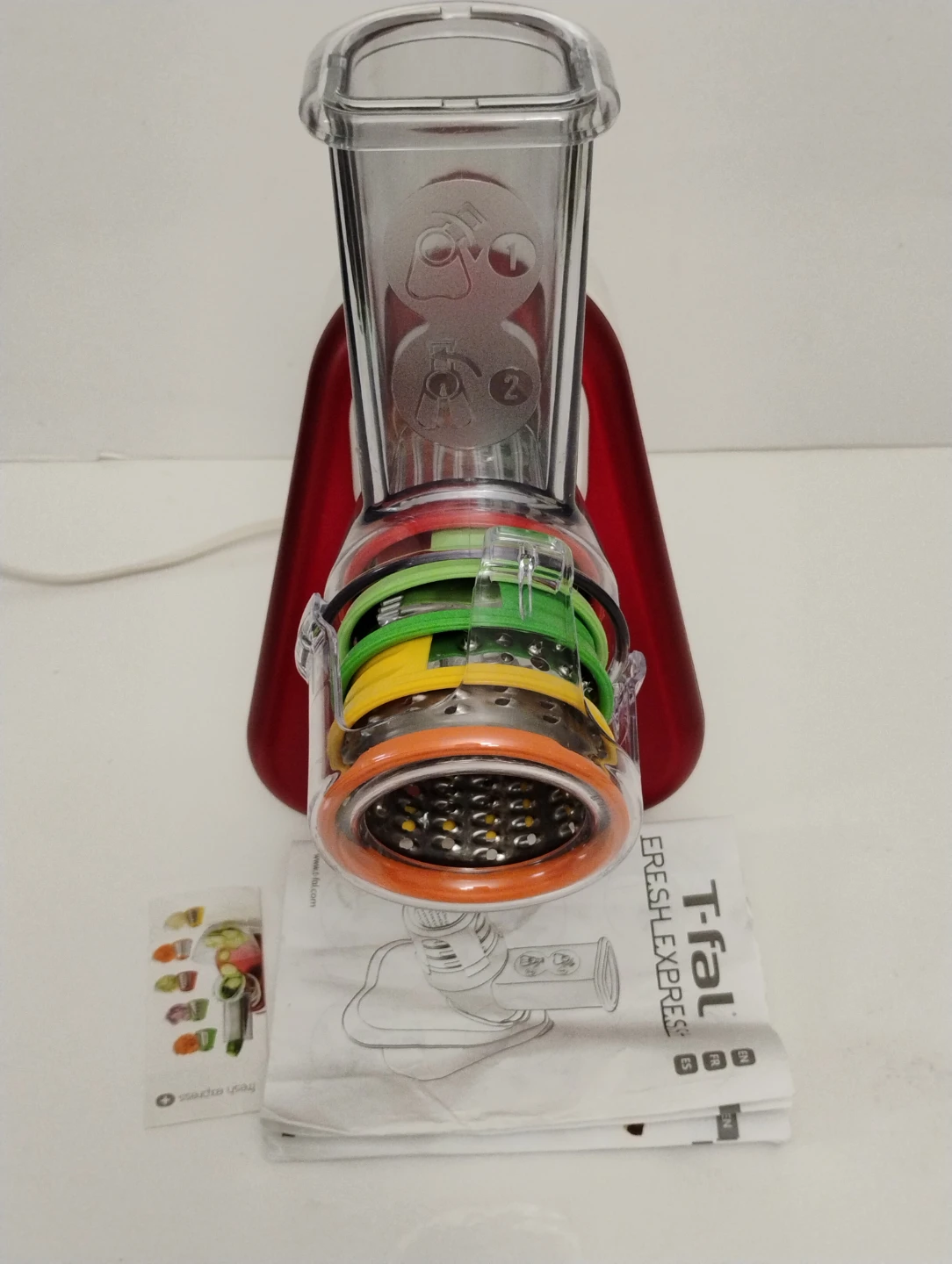 T-fal Fresh Express Food Processor with 5- cones. - photo 2