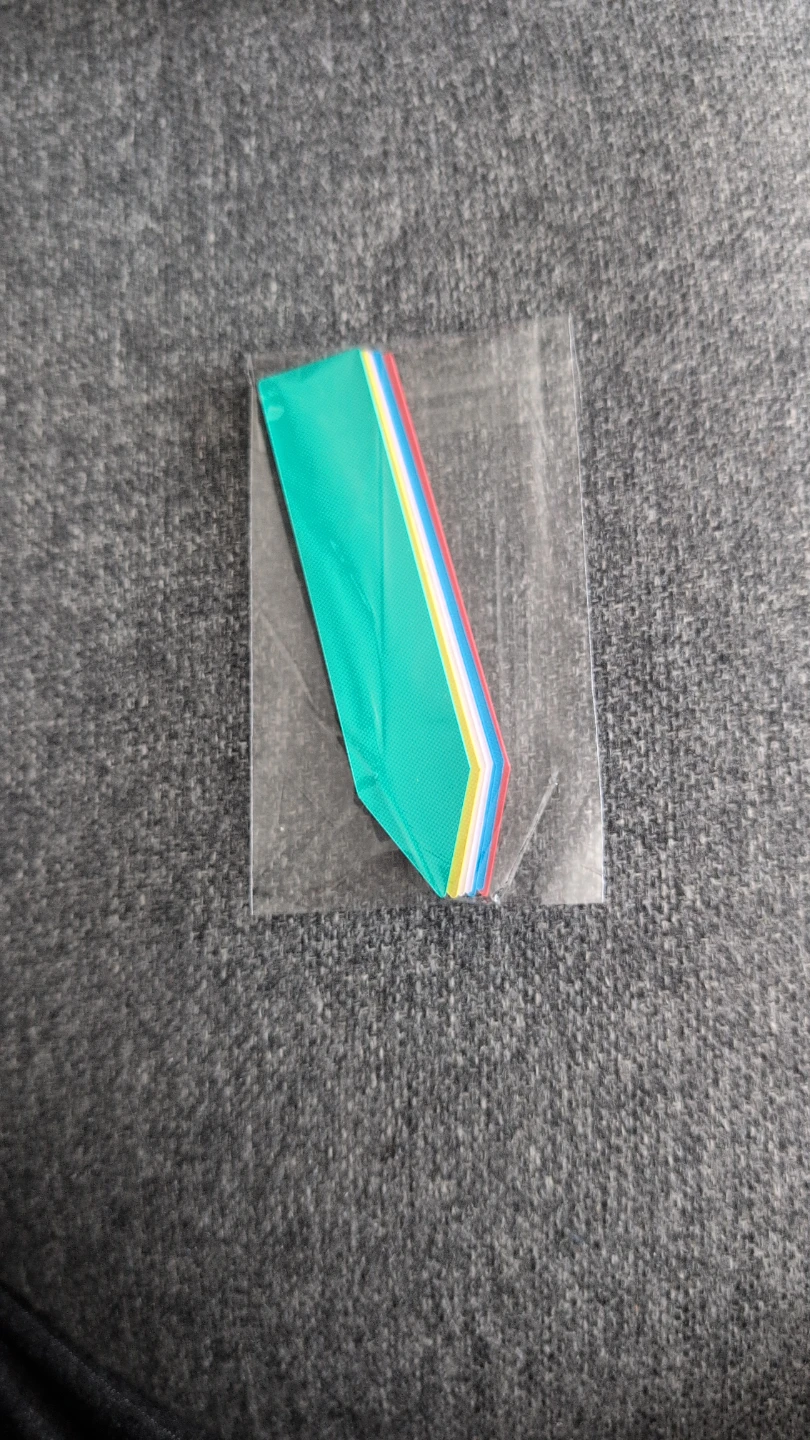 Set of Multi-Coloured Plastic Plant Markers - photo 2