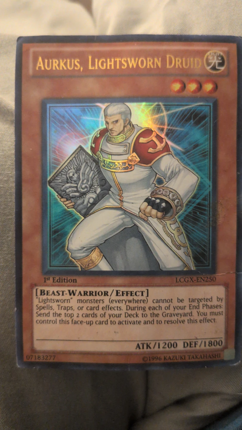 Aurkus, Lightsworn Druid Yu-Gi-Oh! Card