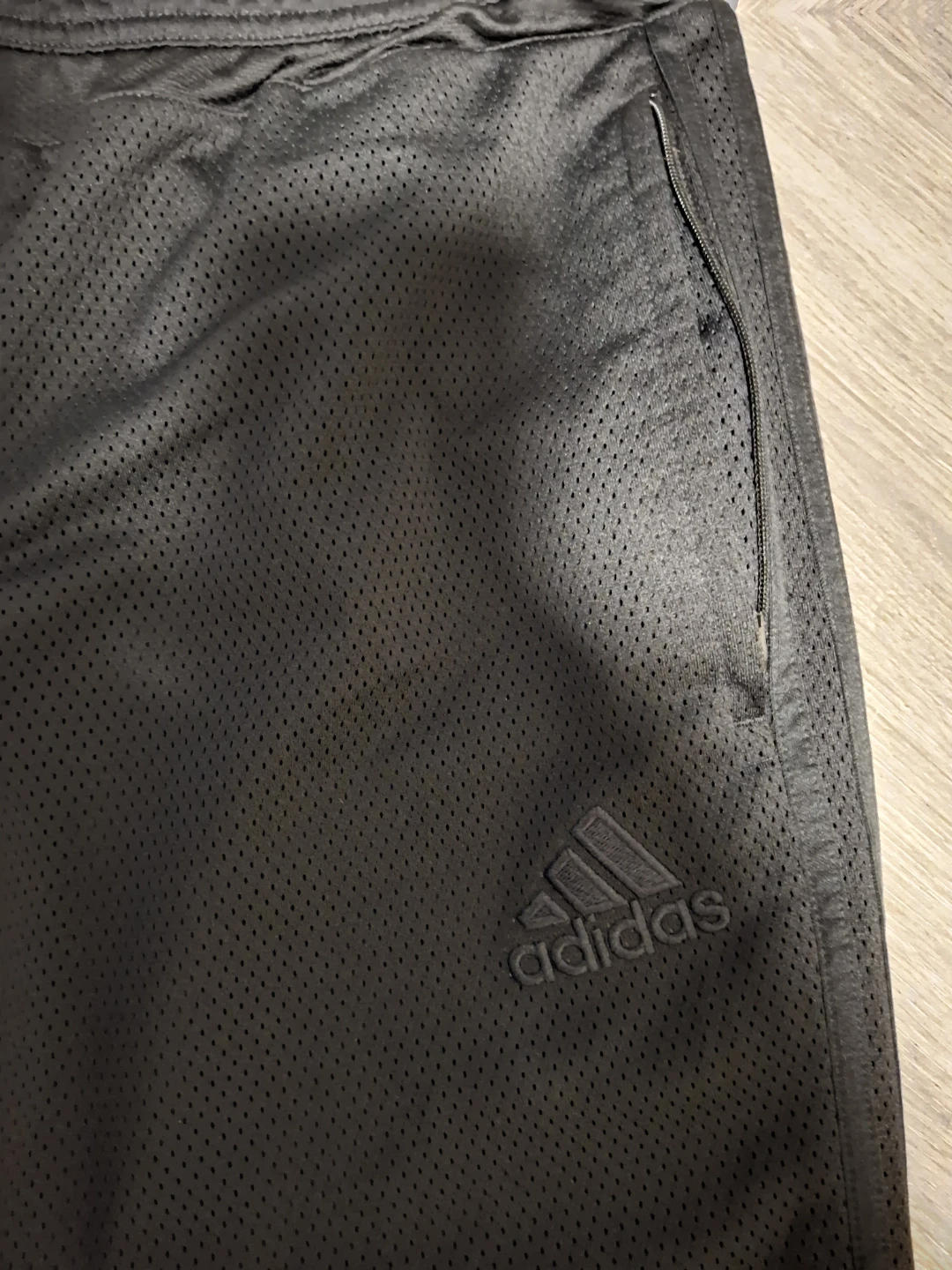 Mens Adidas mesh track pants - photo 2