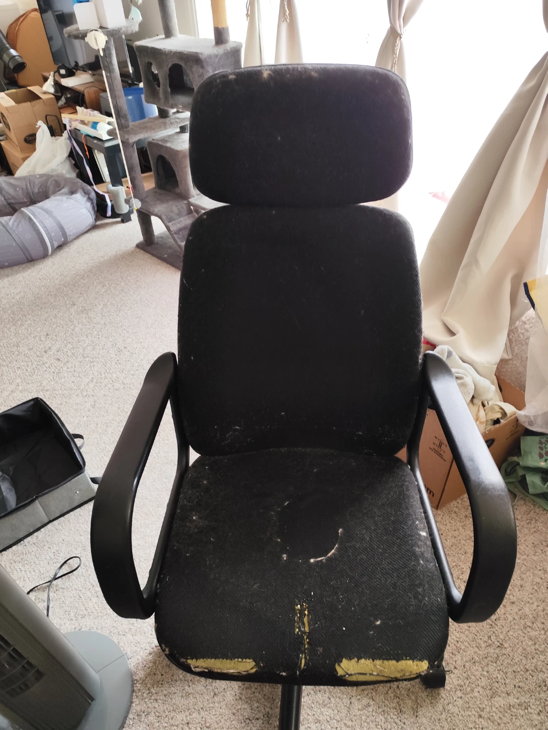 Black office chair