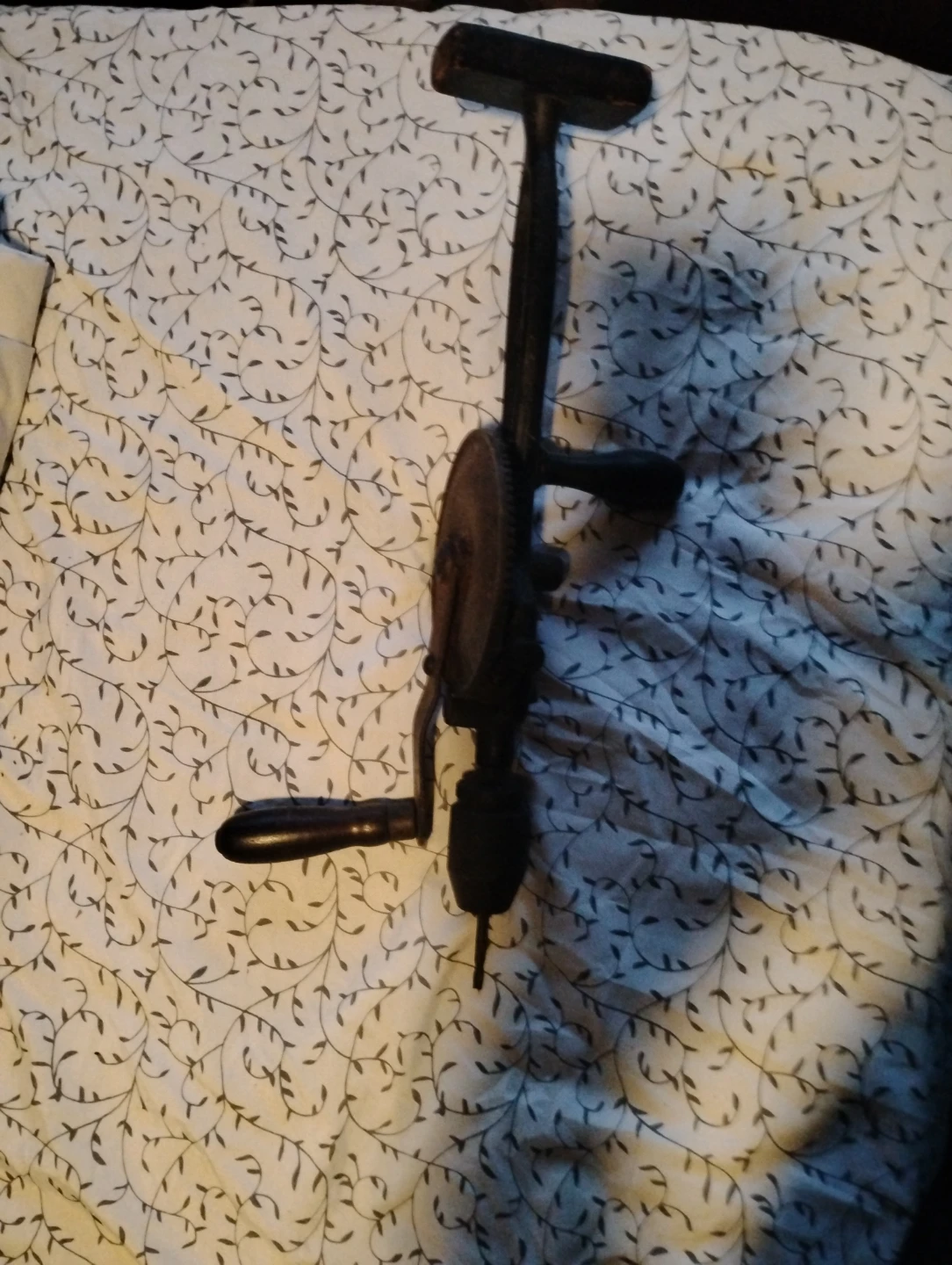 Vintage Hand Crank Drill