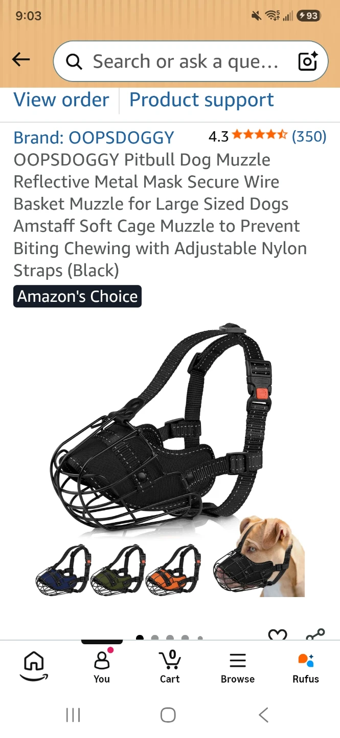 Heavy Duty Dog Muzzle - photo 3