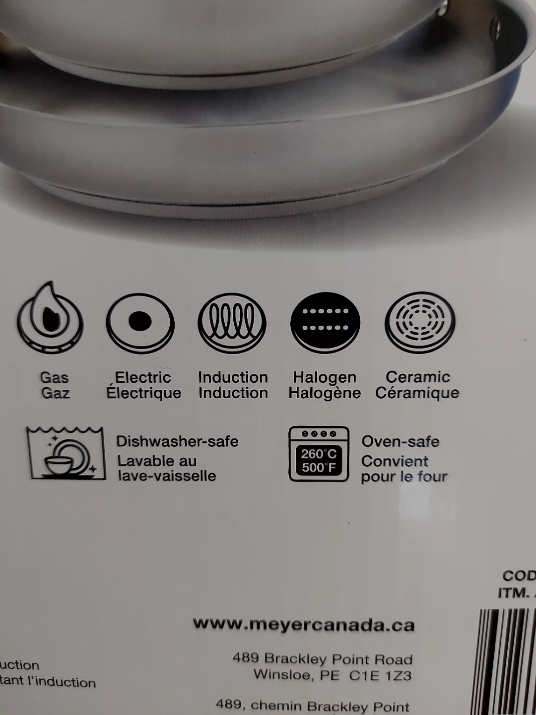 New Meyer Accolade 3pc Stainless Steel Fry Pan Set - photo 3