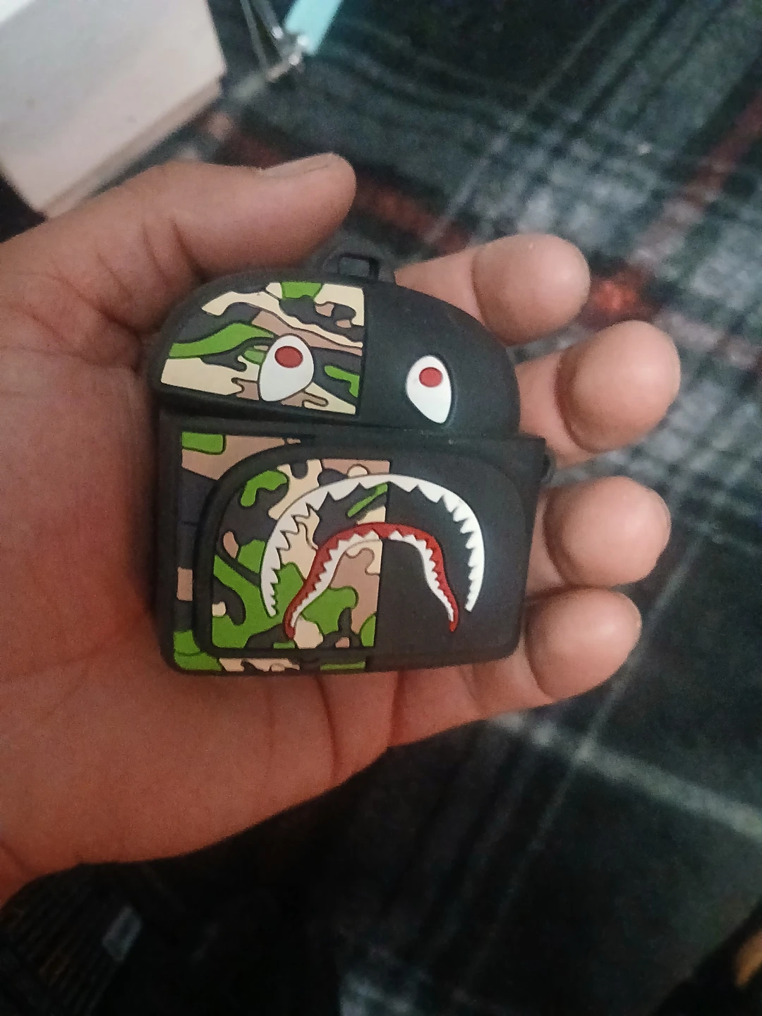 BAPE Camo Silicone AirPods Case