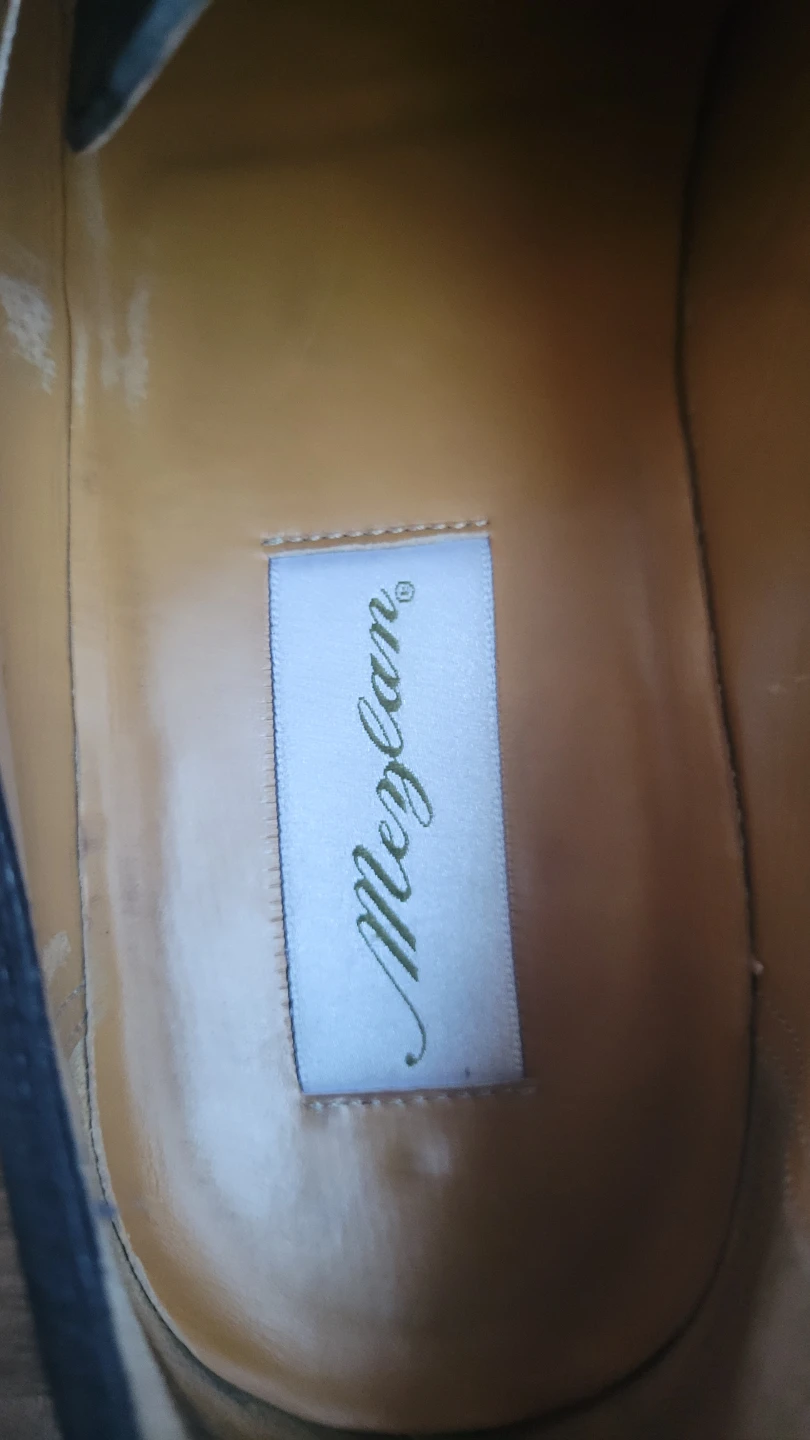 🏈  Mezlan Black Leather Dress Shoes - photo 3
