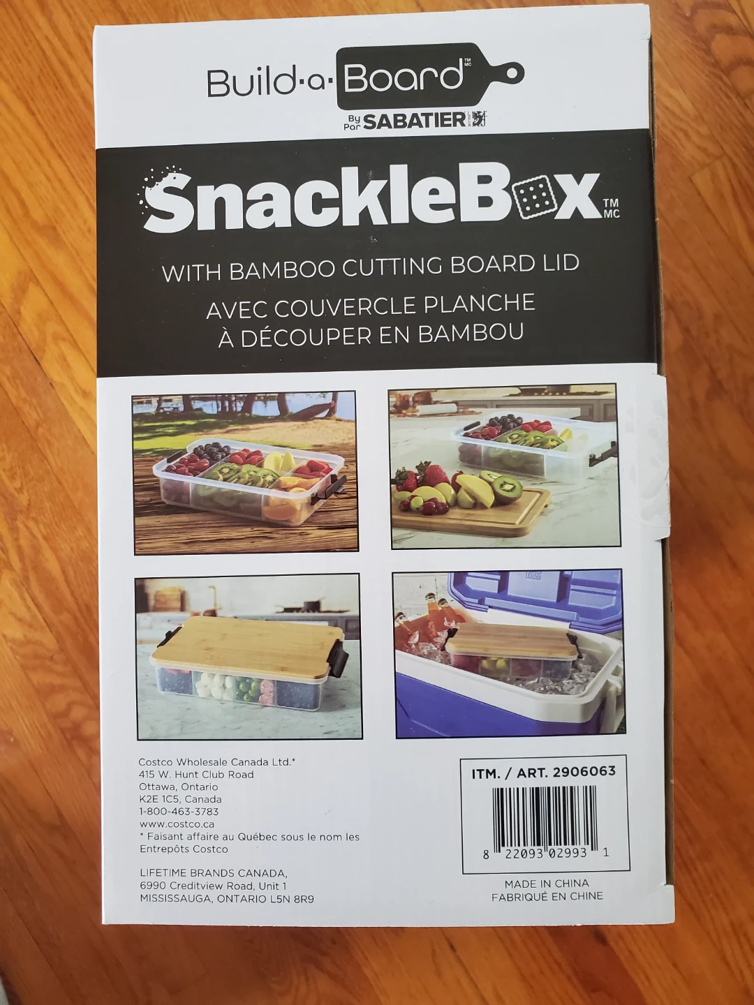 SNACK BOX WITH CUTTING BOARD - photo 3