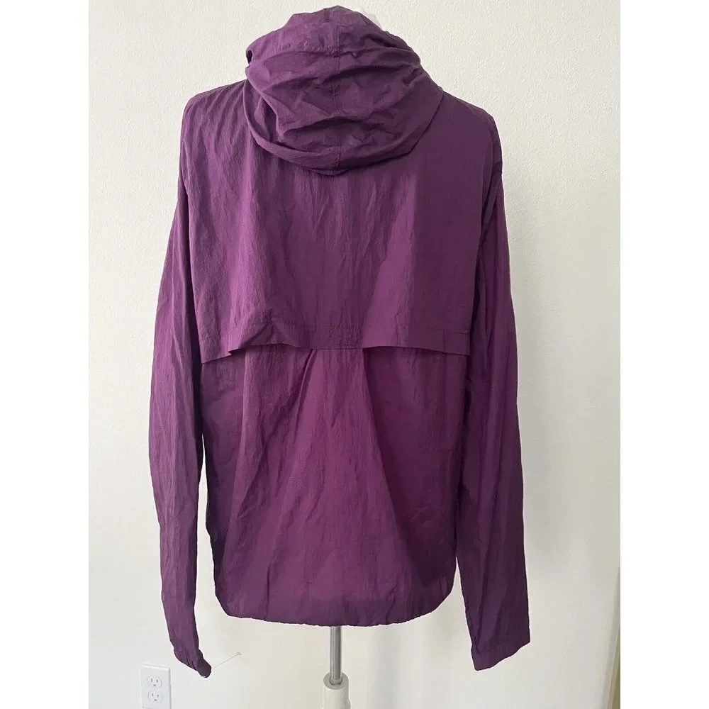 Champion Purple Half-Zip Windbreaker xs - photo 3