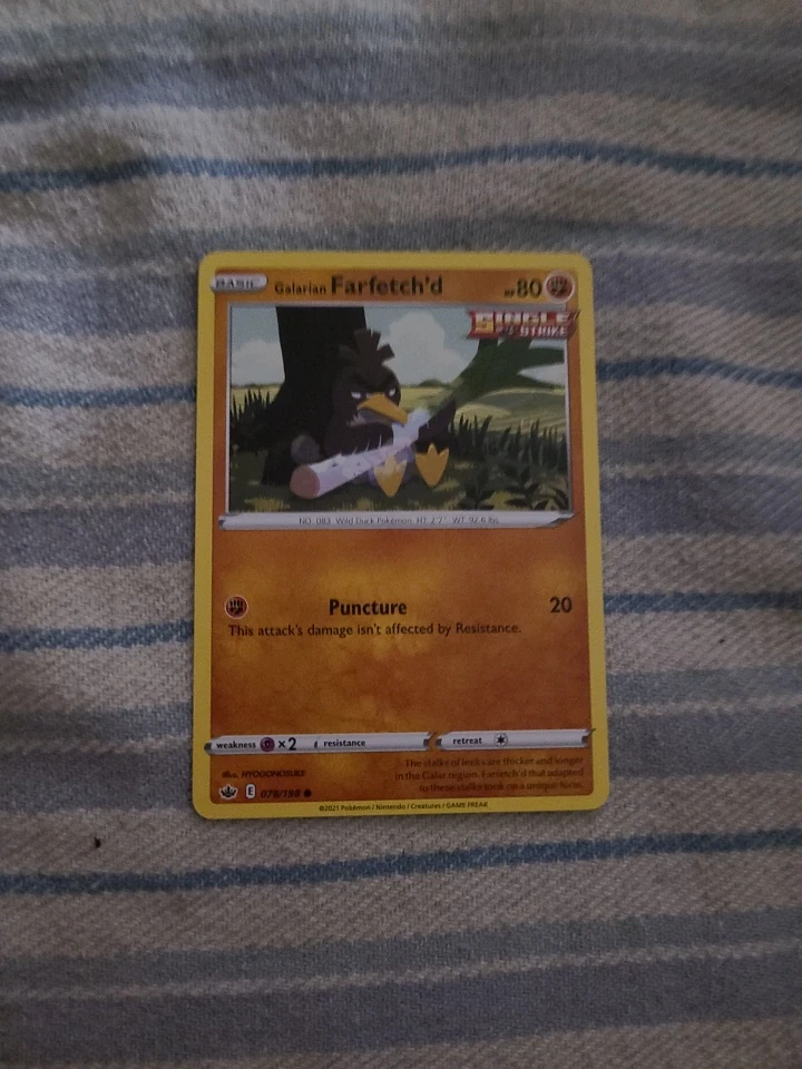 Galarian Farfetch'd 078/198 Swsh06: