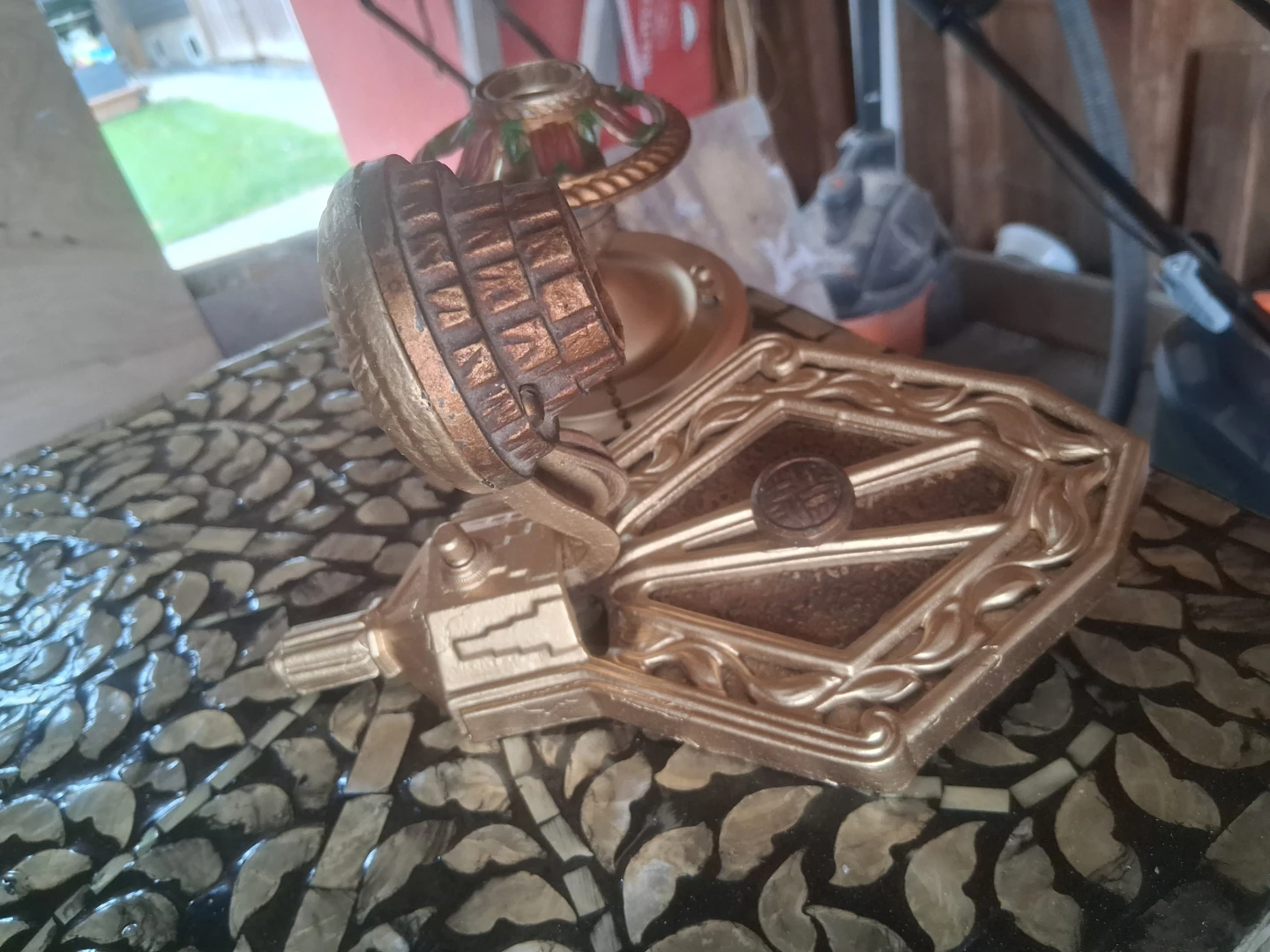 Vintage Gold Wall Sconce Light - photo 2