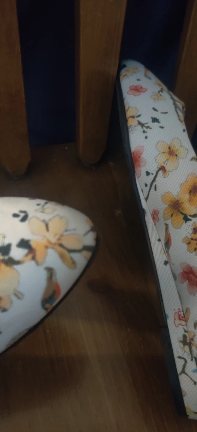 Soft Style Floral Pointed Toe Flats Size 9.5 - photo 5