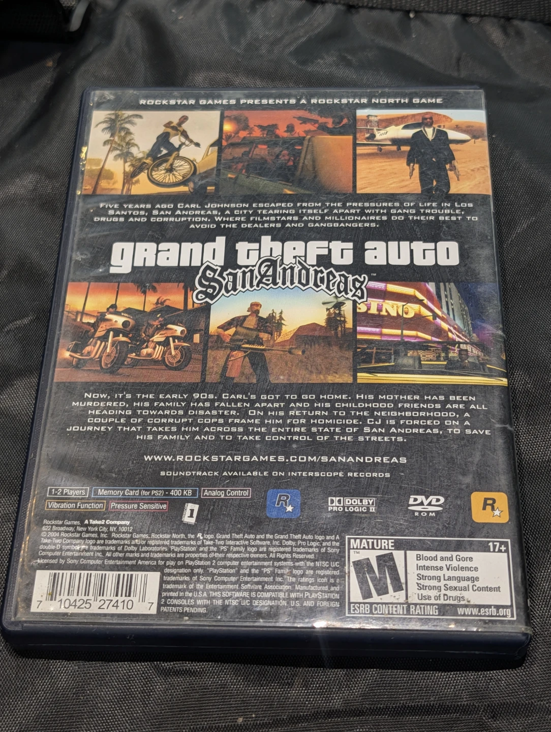 Grand Theft Auto San Andreas for PlayStation 2 - photo 4