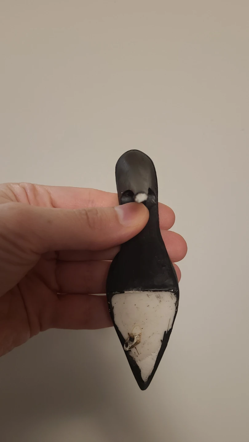 Decorative Mini Black High Heel - photo 4
