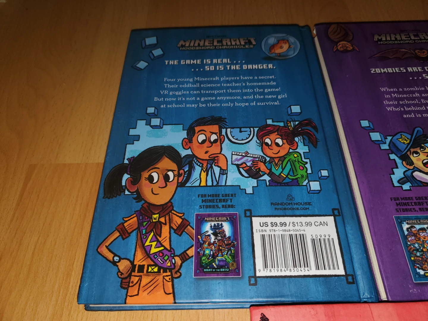 3 Minecraft Woodsword Chronicles Books - photo 3