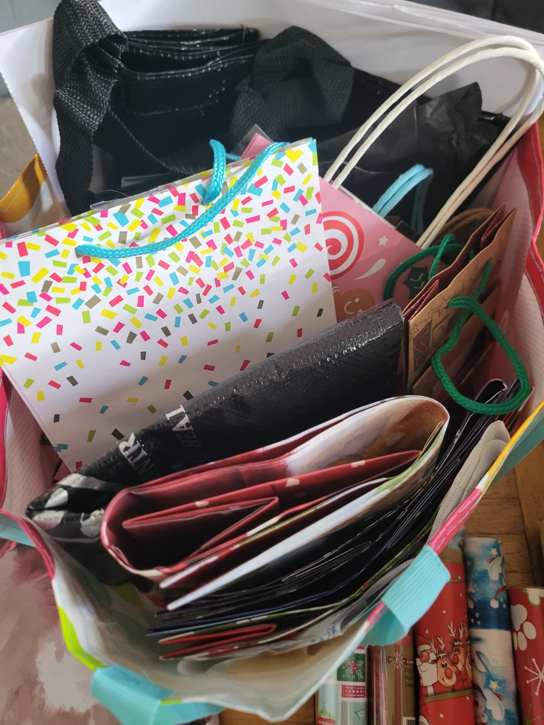 Bundle of Holiday Gift Wrap and Accessories - photo 2