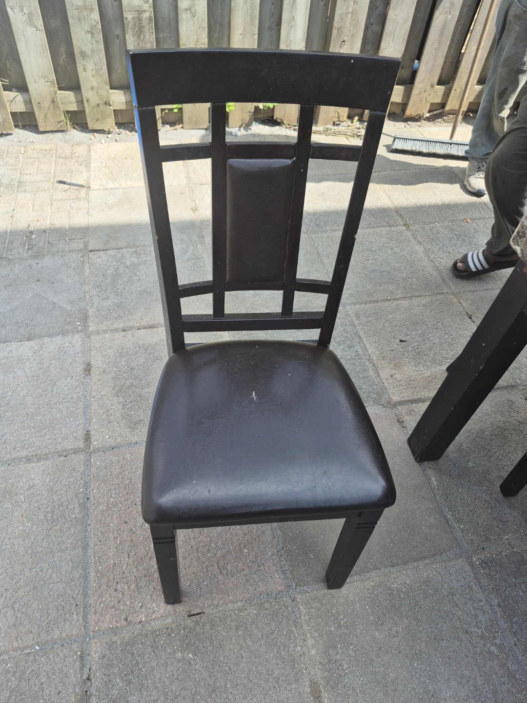 Dining table and 6 chairs set - photo 4