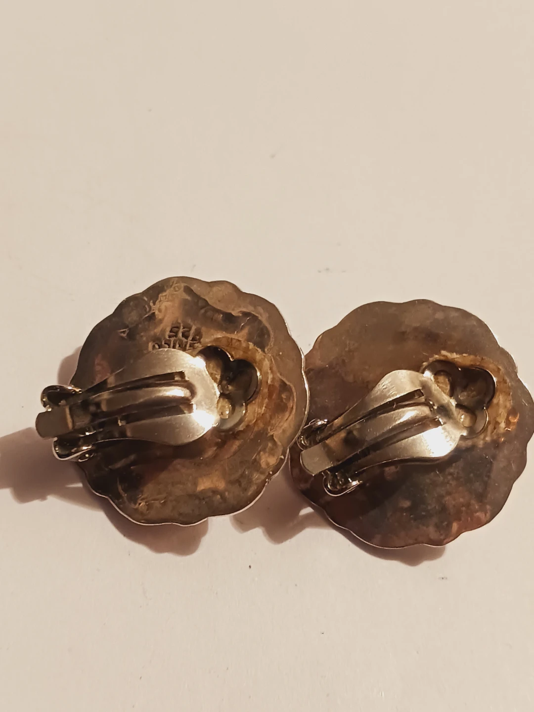 Taxco Mexico 925 Sterling Silver Clip-On Earrings - photo 3