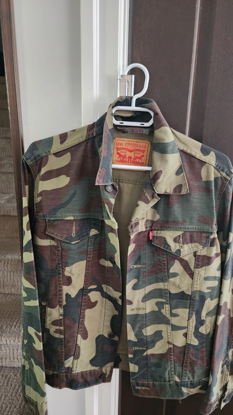 Levi's Camouflage Denim Jacket