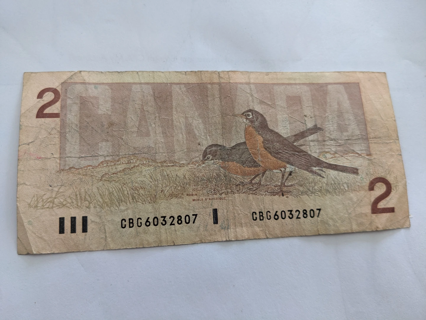 1986 Canadian Two Dollar Bill - photo 2
