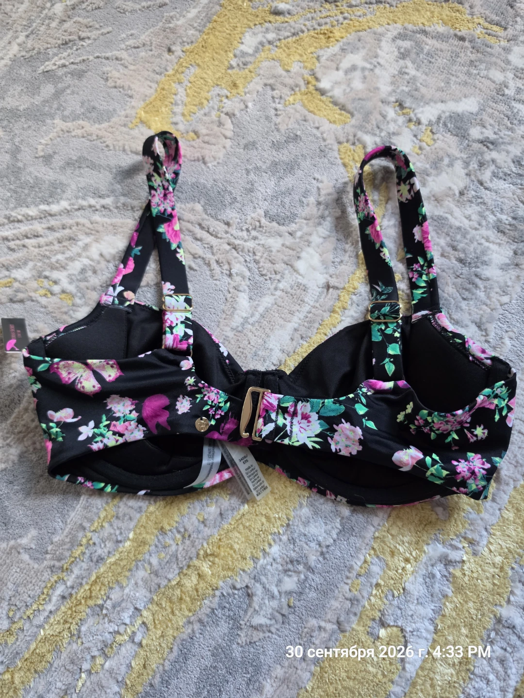 Victoria's Secret Swim Floral Bikini Top - photo 3