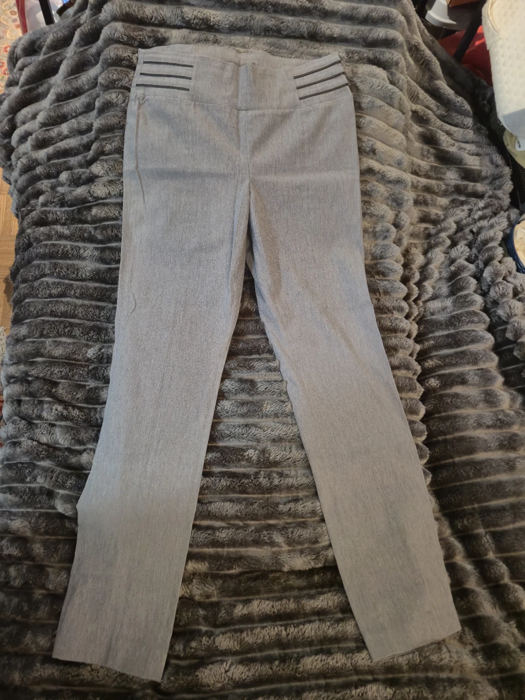 Suzy Shier Grey Dress Pants