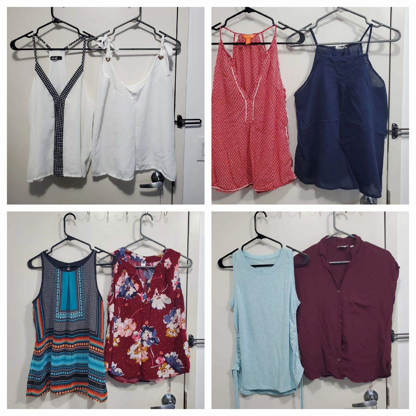Bundle of Women's Sleeveless Tops (12 pieces $20)