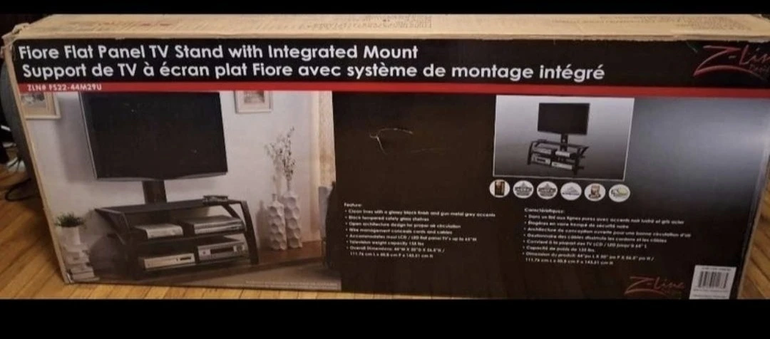 Best Buy: GLASS SHELF TV STAND - photo 3