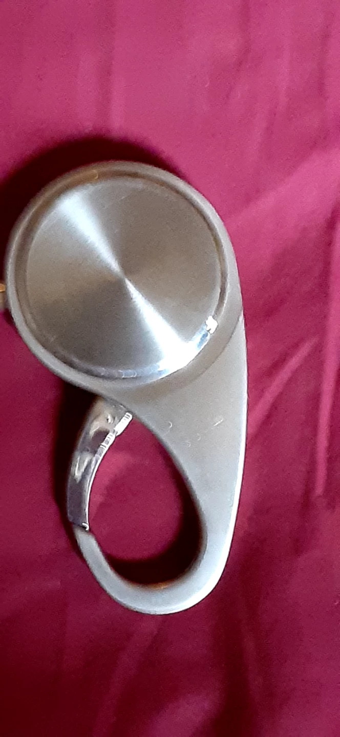 Quartz carabiner clip watch with compass - photo 2
