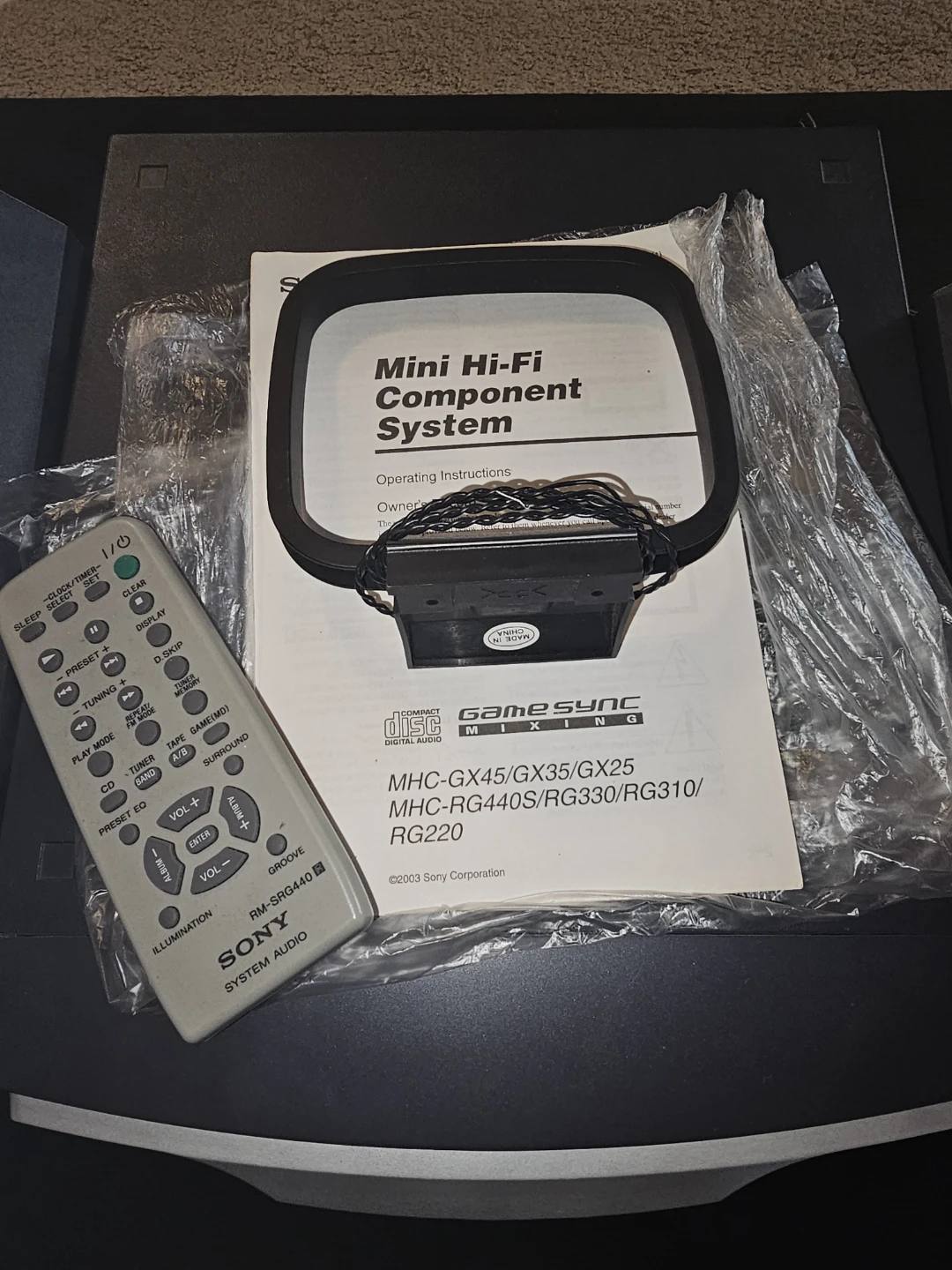 Sony Mini Hi-Fi Component System HCD-GX35 - photo 2
