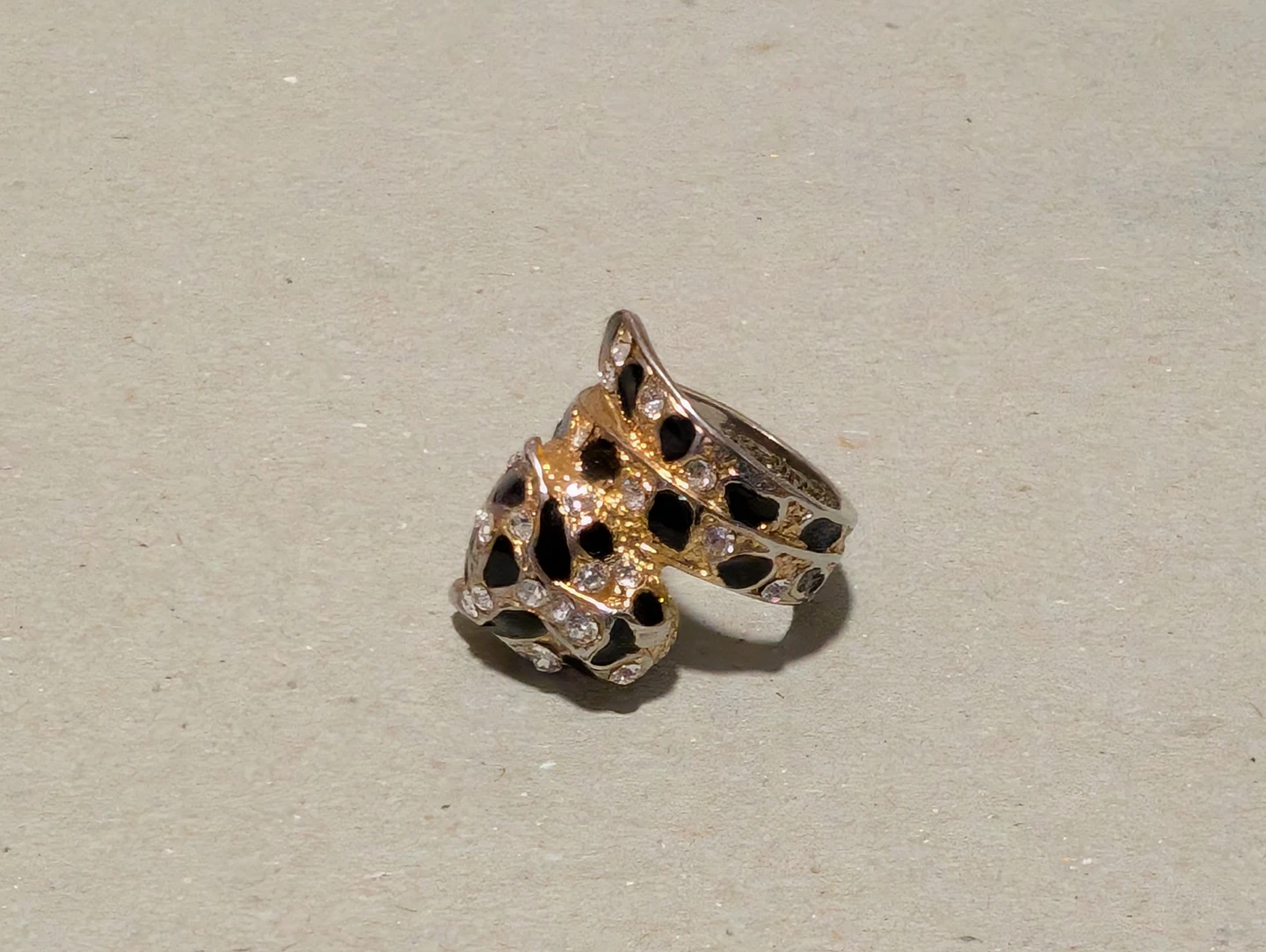 Jewellery: Leopard Print Panther Ring - photo 2