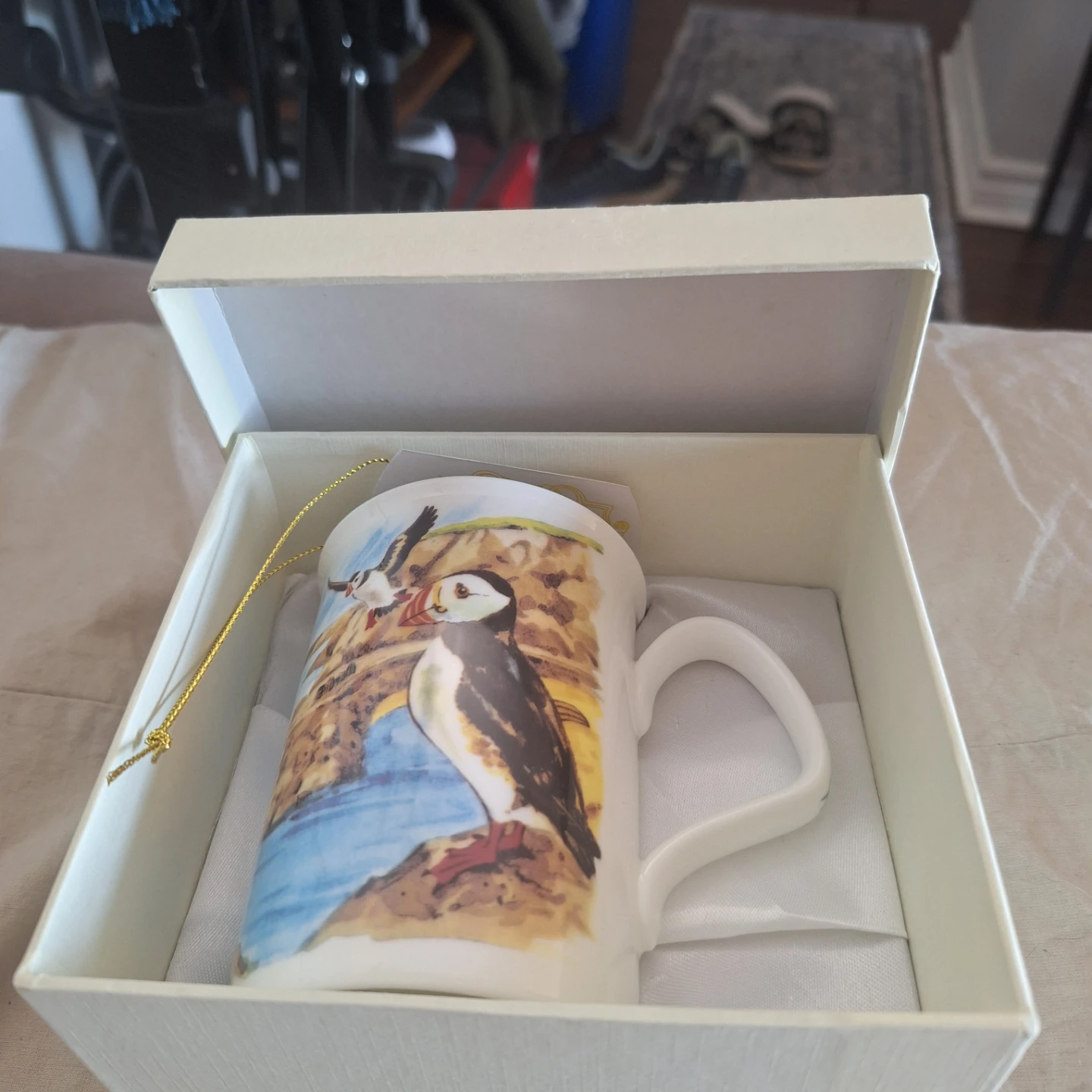 Puffin Ceramic Mug with Gift Box - photo 4