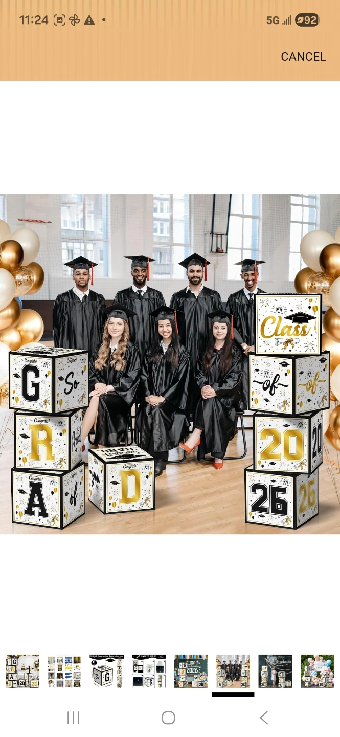 OHOME Graduation Decoration Boxes, 8 Pack - photo 5