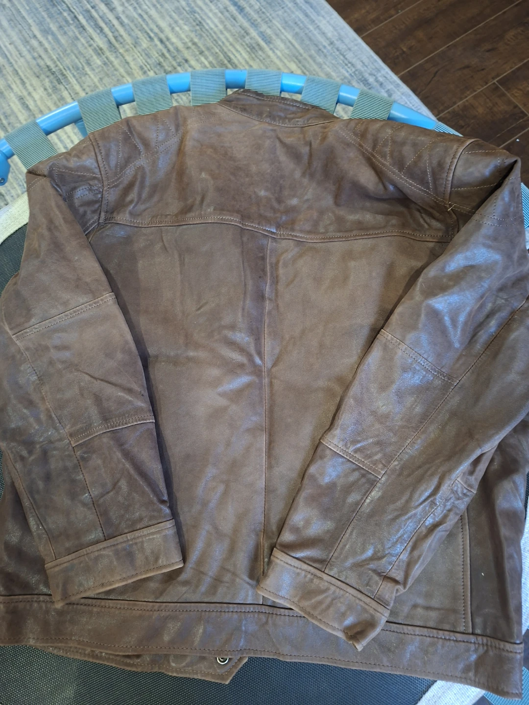 Danier Men's Brown Leather Jacket - XL - photo 5