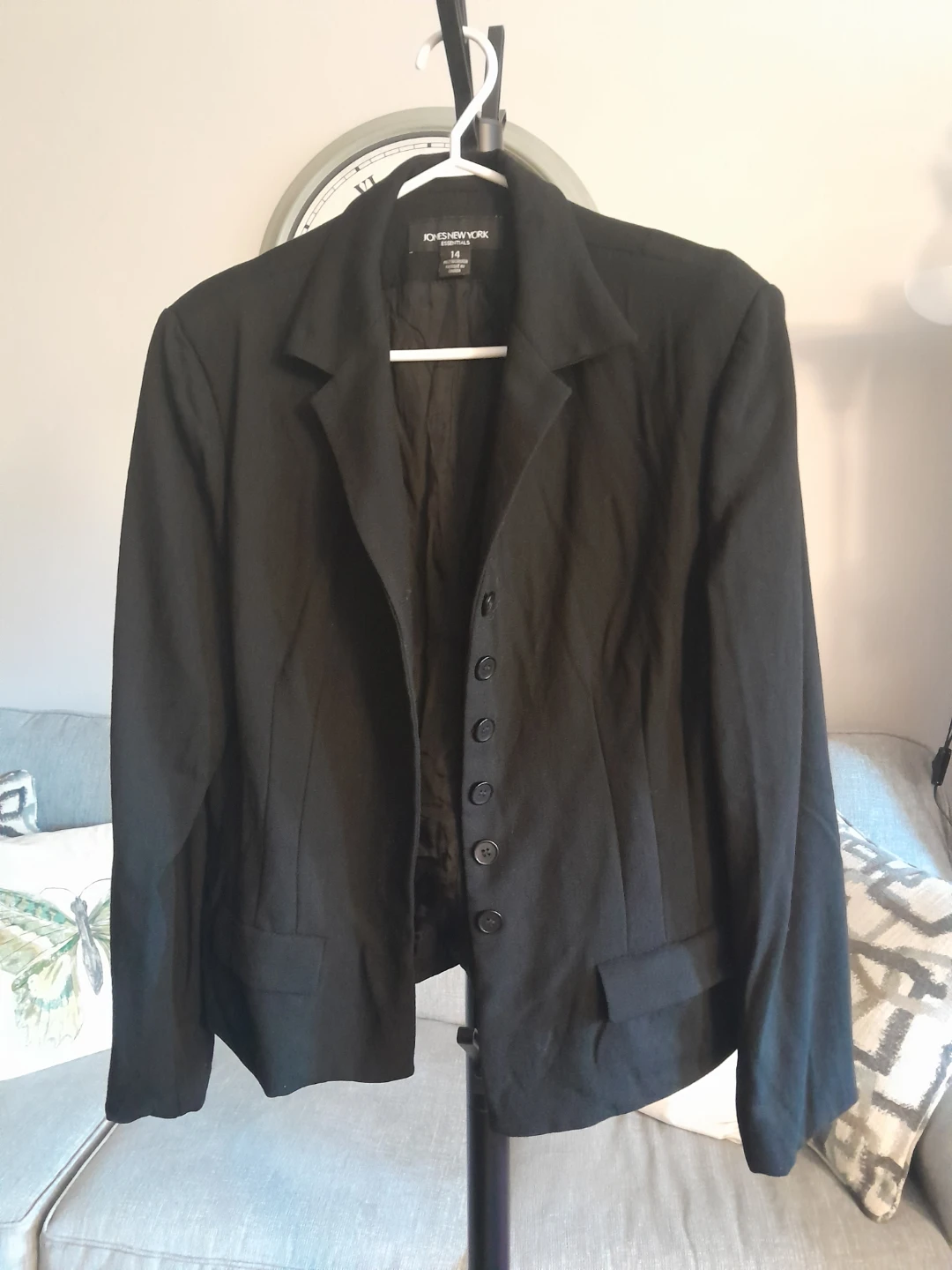 Jones New York Pure New Wool Blazer