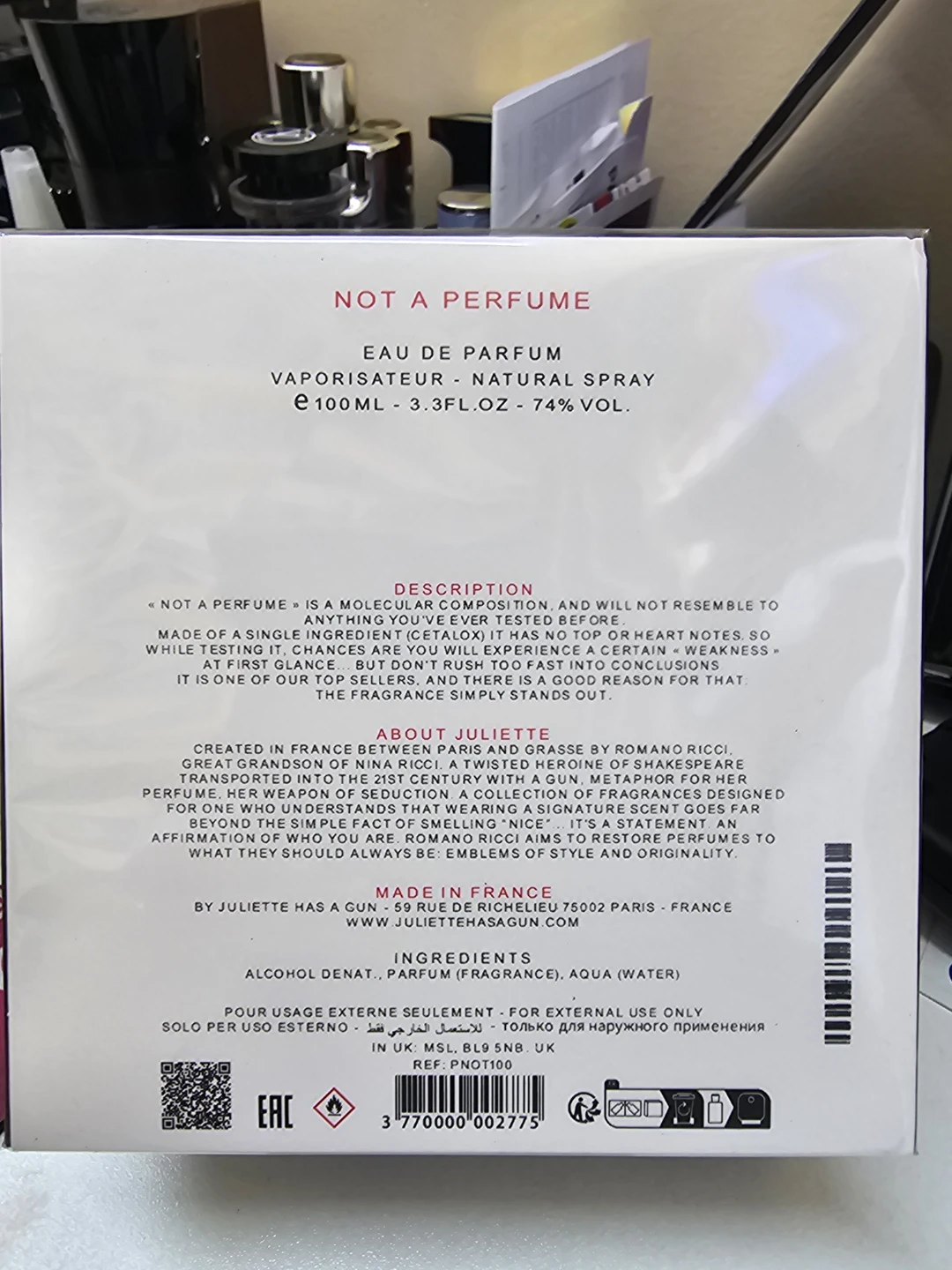 Juliette Has A Gun Not A Perfume 100ml - photo 2