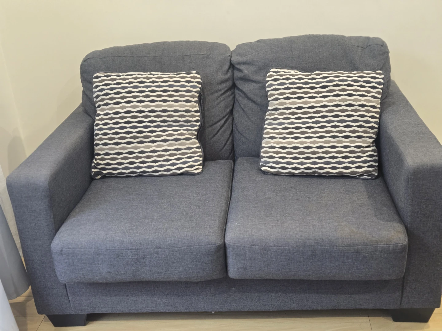 Dark Grey sofa and love seat